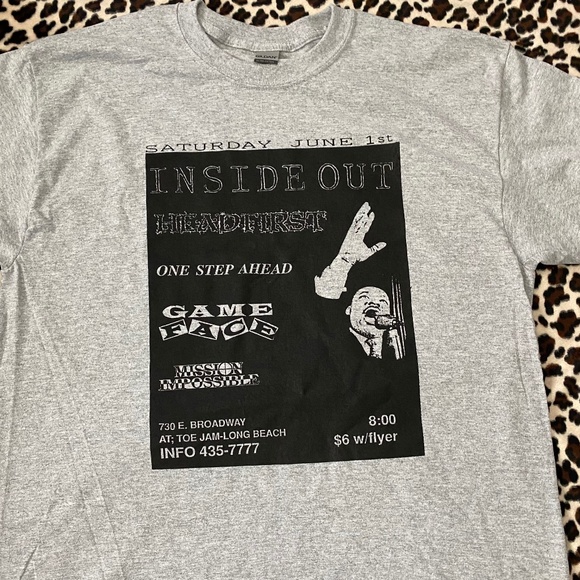 Inside Out Vintage Flyer T-Shirt - Picture 1 of 2
